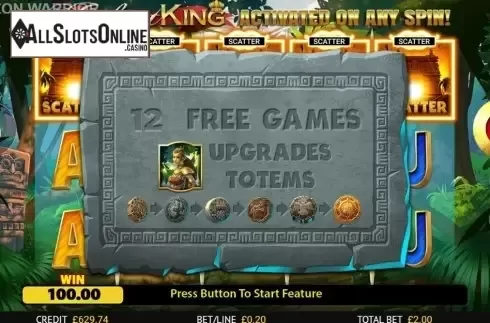 Free Spins 1. Amazon Warrior from Reel Time Gaming