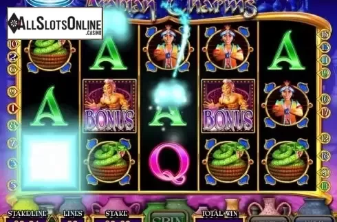 Screen 1. Arabian Charms from Barcrest