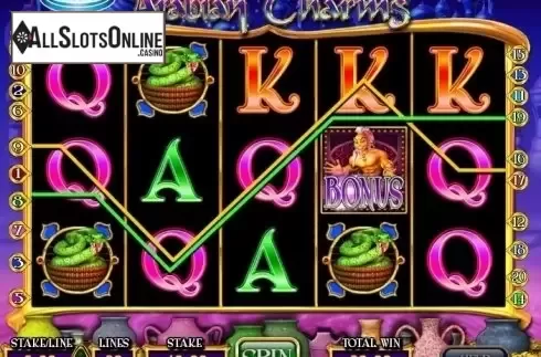 Screen 3. Arabian Charms from Barcrest
