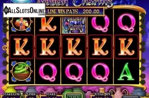 Screen 4. Arabian Charms from Barcrest