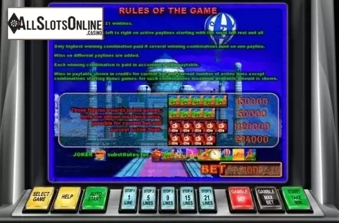 Screen4. Around the World (Ash Gaming) from Ash Gaming