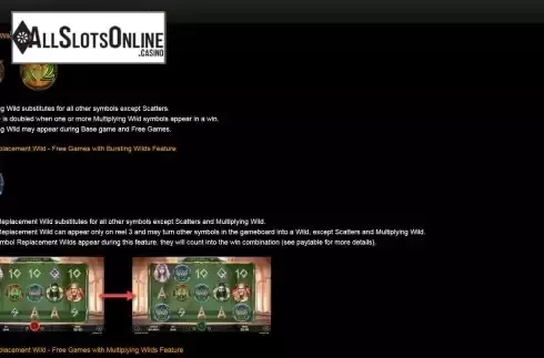 Multiplying Wild screen
