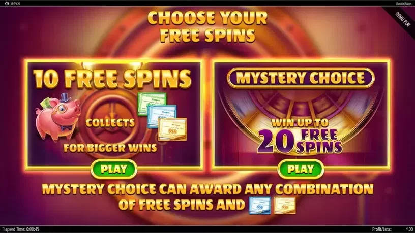Bankin Bacon slot screenshot 3