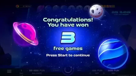 Big Bang slot screenshot 3