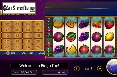 Reel Screen. Bingo Fun from Manna Play