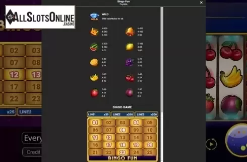 Symbols. Bingo Fun from Manna Play