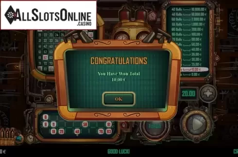Screen6. Bingo Machine from Spinmatic