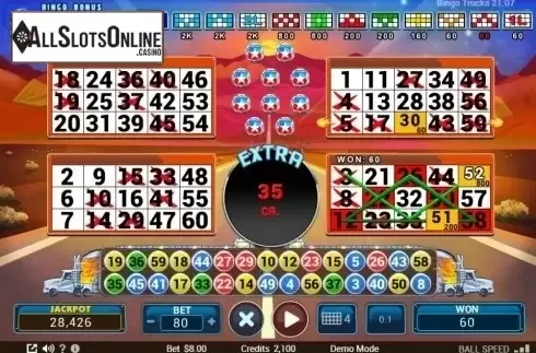 Win Screen 1. Bingo Trucks from ZITRO