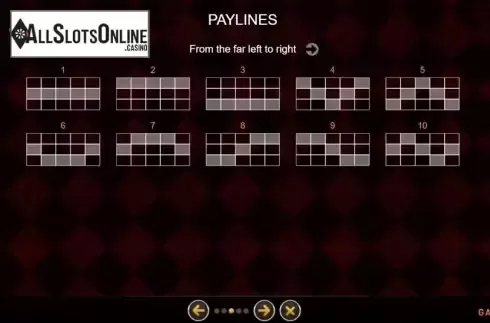 Paylines. Blood Pact from GAMING1