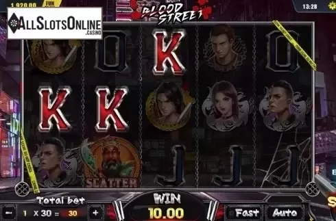 Win Screen. Blood Street from Dream Tech