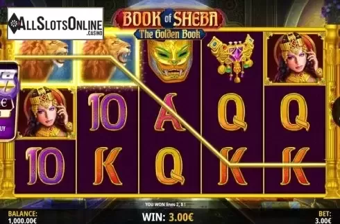 Win Screen 2. Book of Sheba (iSoftBet) from iSoftBet