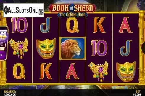 Reel Screen. Book of Sheba (iSoftBet) from iSoftBet