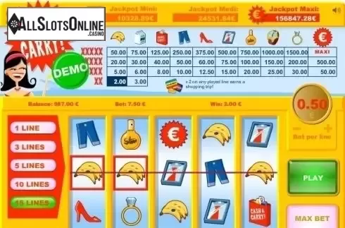 Win Screen . Cash & Carry from PAF