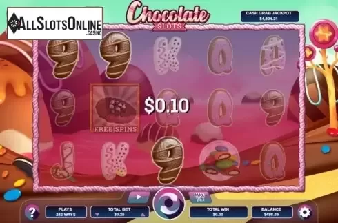 Win screen 2. Chocolate from Arrows Edge