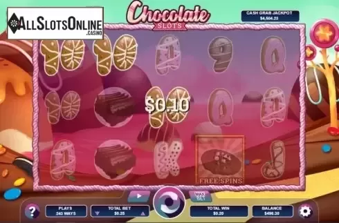 Win screen 3. Chocolate from Arrows Edge