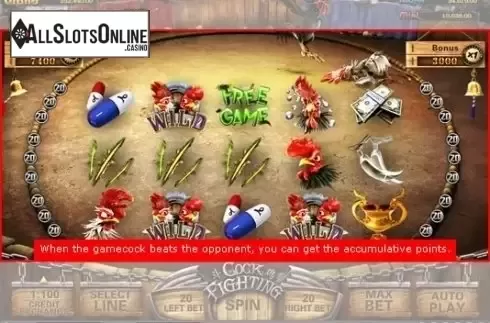 Bonus Game 3. Cock Fighting from esball