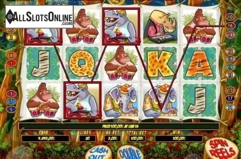 Win screen. Crazy Jungle (R. Franco) from R. Franco
