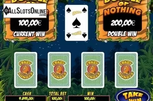 Double Up screen. Crazy Jungle (R. Franco) from R. Franco