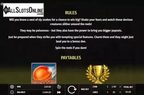 Paytable