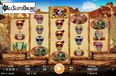 Reel screen. Dia De Muertos (KA Gaming) from KA Gaming