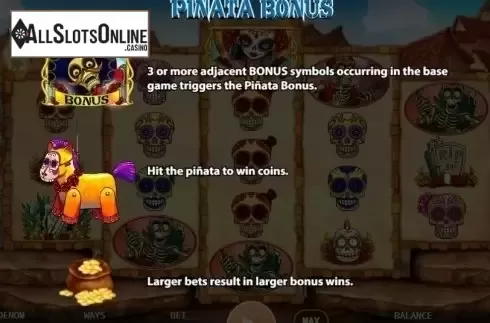 Paytable 3. Dia De Muertos (KA Gaming) from KA Gaming