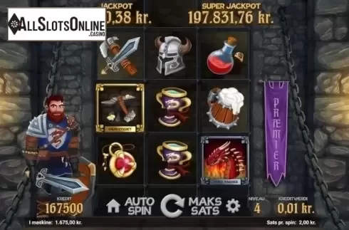 Reel Screen. Dragon Hunter (Magnet Gaming) from Magnet Gaming