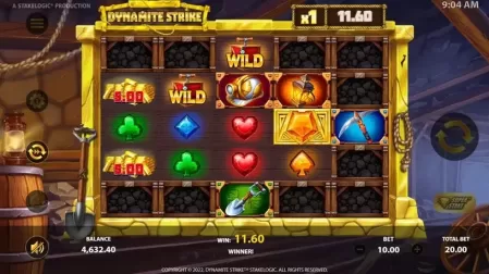 Dynamite Strike slot screenshot 4