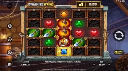 Dynamite Strike slot screenshot 1