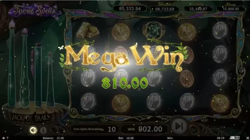 Faerie Spells slot screenshot 7
