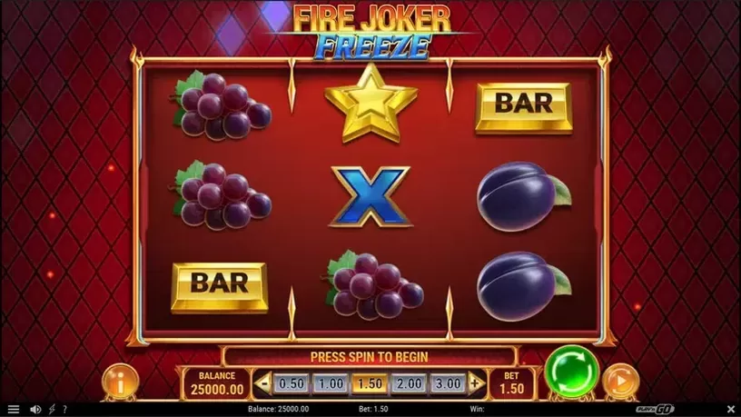 Fire Joker Freeze slot screenshot 1