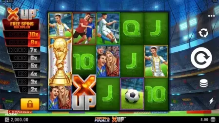 Football Finals X UP slot screenshot 1