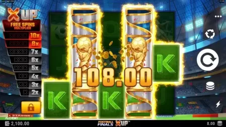 Football Finals X UP slot screenshot 2