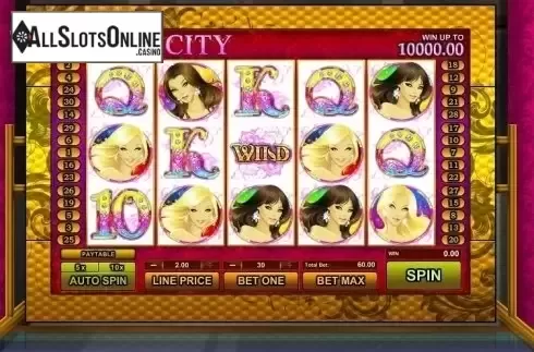 Game Workflow screen. Gems and the City from GamesOS