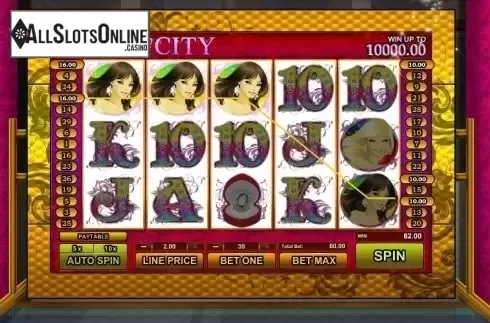 Win Screen . Gems and the City from GamesOS