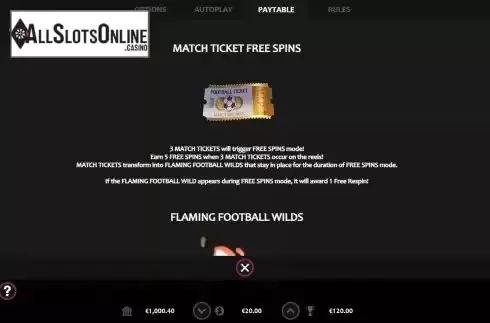 FS features screen