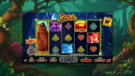Golden Bear Mountain slot screenshot 5