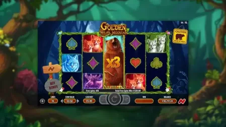 Golden Bear Mountain slot screenshot 6