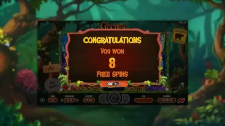 Golden Bear Mountain slot screenshot 4