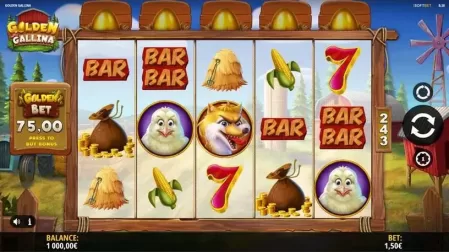 Golden Gallina slot screenshot 1