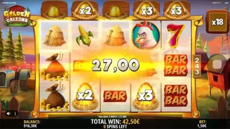 Golden Gallina slot screenshot 7