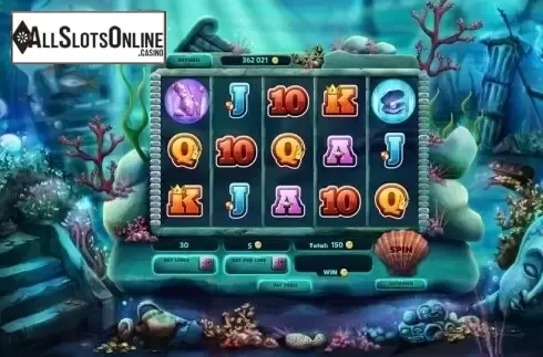 Game Workflow screen. Gold of Poseidon from Red Rake