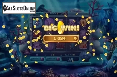 Win Screen 2. Gold of Poseidon from Red Rake