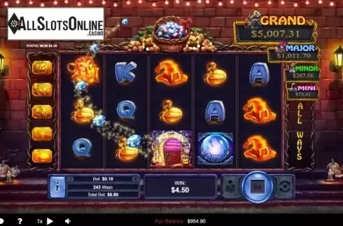 Win Screen 2. Halloween Treasures from RTG