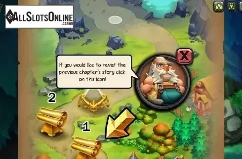 Map Feature 2. Hammer of Fortune from Green Jade Games