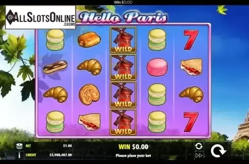 Game screen