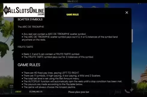 Game Feature screen 2
