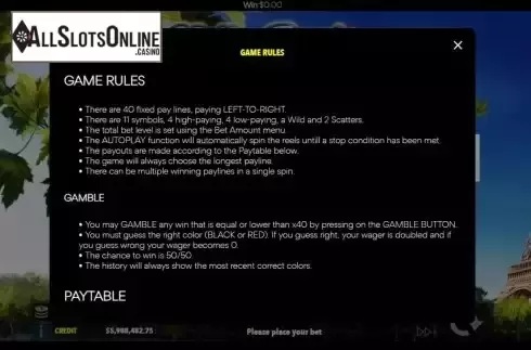 Game Feature screen 3