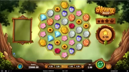 Honey Rush slot screenshot 1