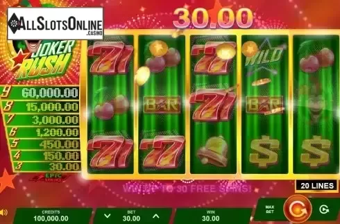 Win screen