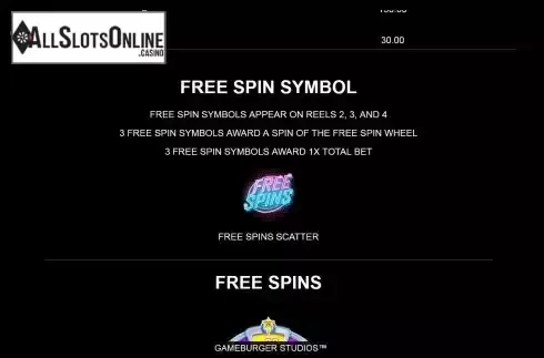 FS feature screen